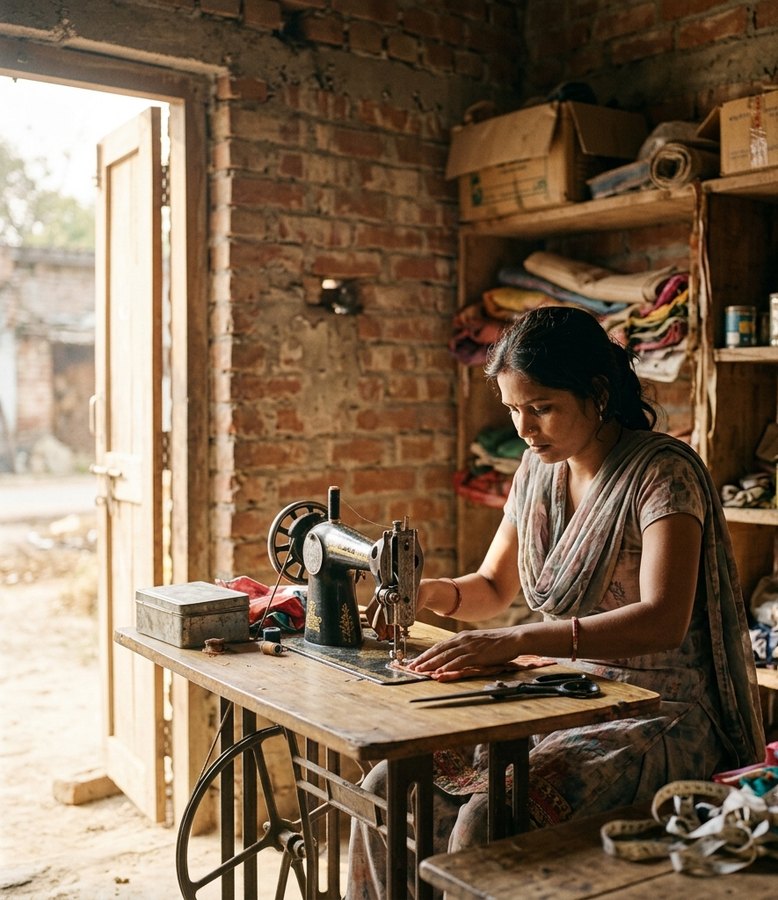 Kavita, who started a business