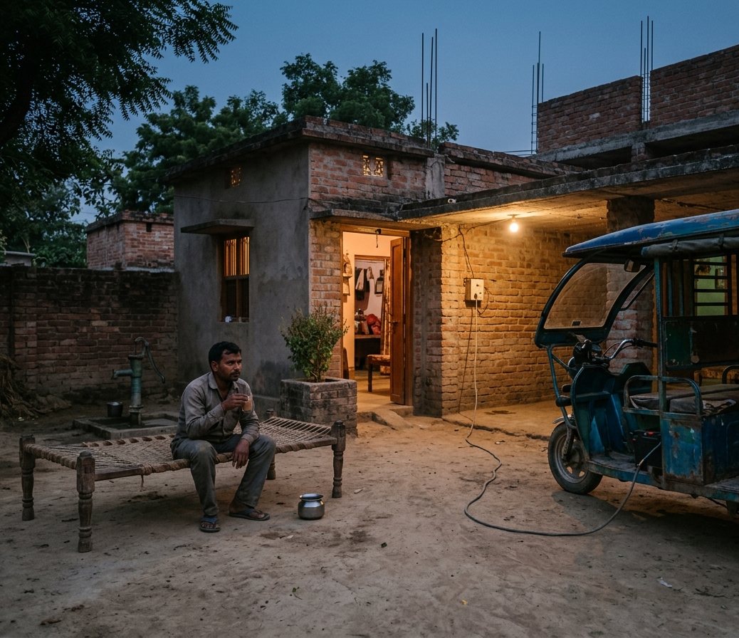 Plug in at home,